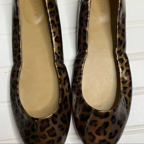 J. Crew Leopard Print Ballet Flats - Picture 4 of 10